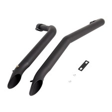 For Honda Shadow 1100 VT1100 Spirit Sabre Ace Black Slash Exhaust Pipes System