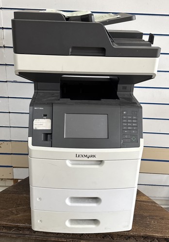 Lexmark mx710de network - lexmark,