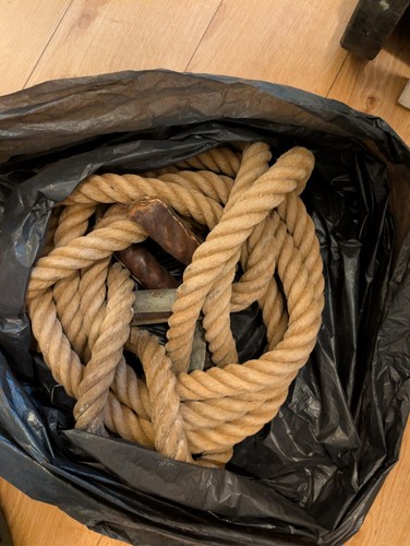 Official gym rope from old - gym,