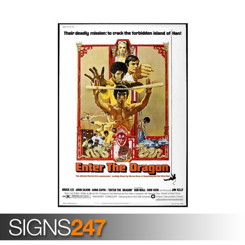 Enter the dragon poster - poster, art