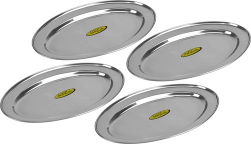 Stainless steel oval - 4x,