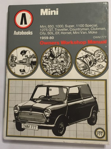 Bmc mini autobooks workshop - bmc,