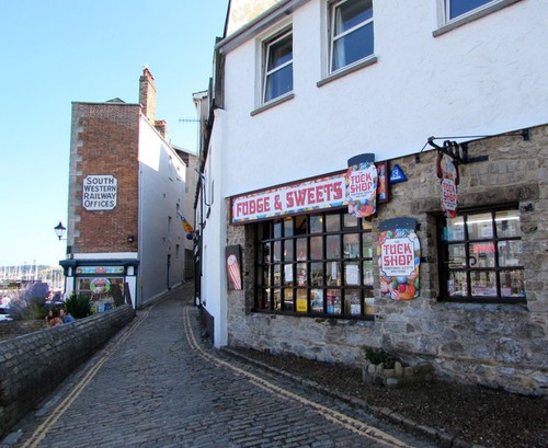 Photo 6x4 the tuck shop - photo, shop,