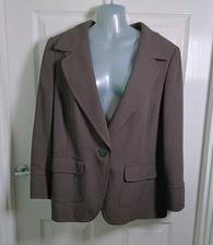 Chesca brown jacket size 18