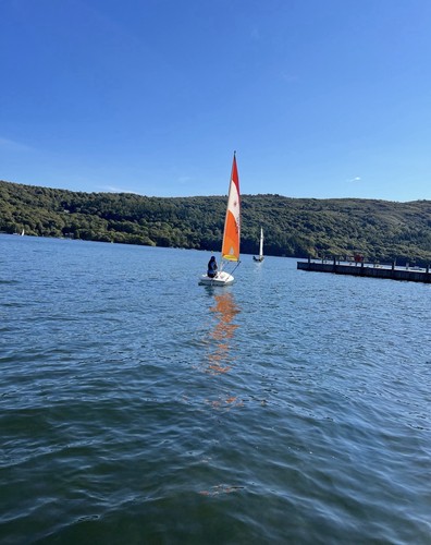 Laser sailing dinghy - dinghy, –