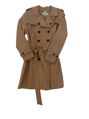 Hobbs cotton trench coat - cotton, camel