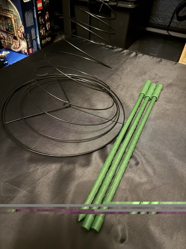 Metal plant support spiral - plant,
