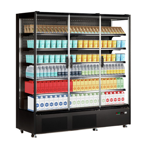 New glass door multideck - new,