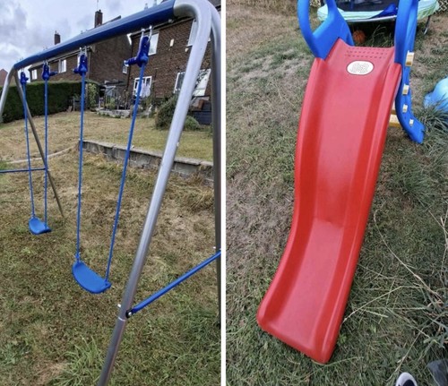 Swing slide for toddlers - for,
