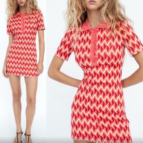 Zara boho knit mini polo - knit,