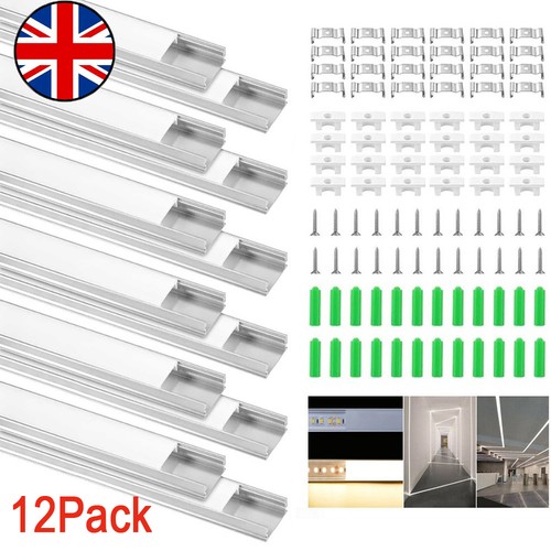 12x led aluminium - aluminium, channel
