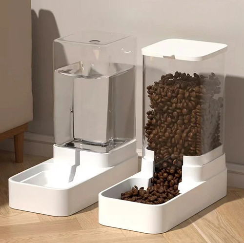 Automatic dog feeder - dog,