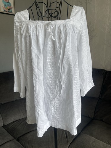 Ladies white cotton summer - ladies,