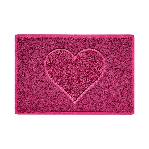 Valentines day heart doormat - valentines,