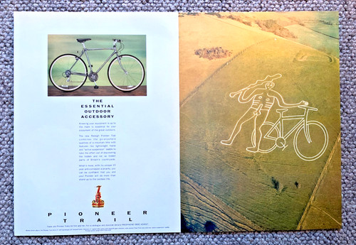 Raleigh pioneer trail bicycle - pioneer,