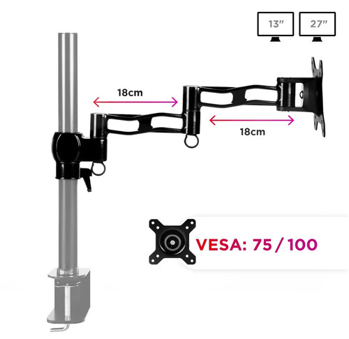 Duronic monitor arm set dml5 - duronic,