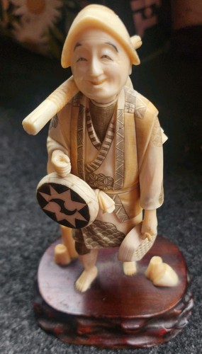 Vintage japanese okimono - vintage,