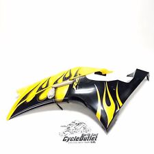 2008 08-16 YAMAHA YZF R6 OEM LEFT LOWER MID UPPER SIDE FAIRING COWL