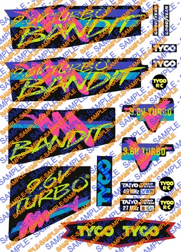 Tyco 6v turbo bandit - 9.6v,