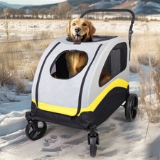 Pet Stroller Pushchair 2-in-1