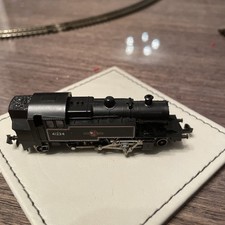 A Trix N Gauge Steam Locomotive In BR Black Numbered 41234 Unboxed