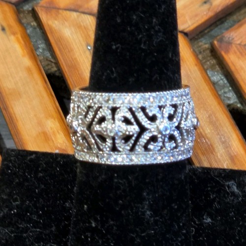 Vintage size silvertone wide - 8,