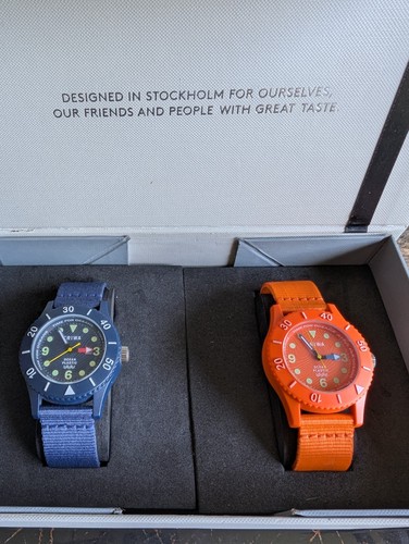 Pair unused triwa time for - pair,