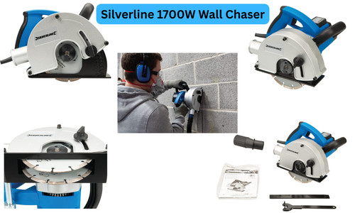 Silverline 1700w wall chaser - silverline,