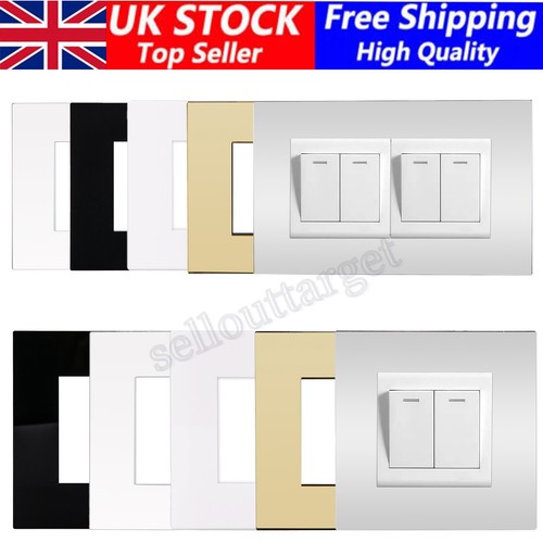 Double single light switch - double,