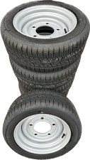 5x Ifor Williams trailer Wheels tyres 195/50R13C 5 Stud 6.5" PCD 114.5mm Centre