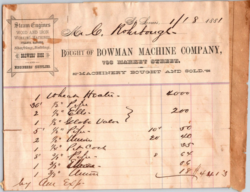Bowman machine louis mo - bowman,