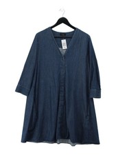 COS Shirt Mini Dress in Blue
