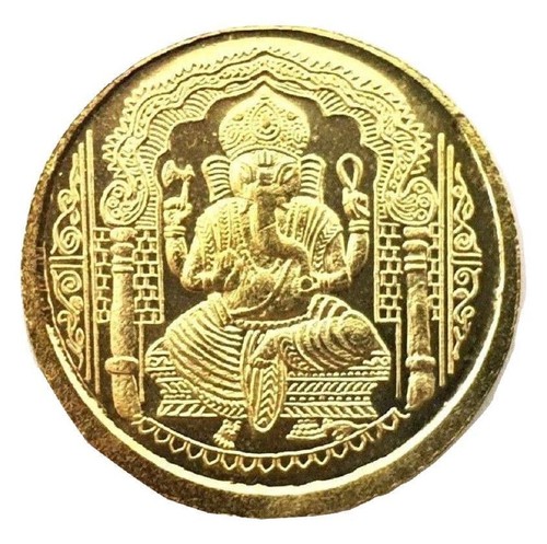 Ganesha ganesh yantra coin - ganesha, om