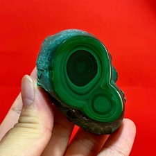 Natural peacocks, Single sided polished crystal mineral specimen - 220G