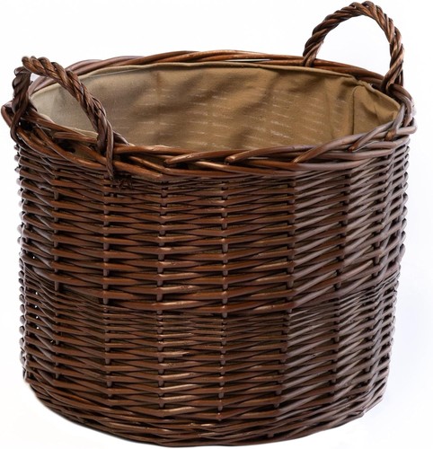 Large wicker log - large, basket