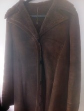 Baily's of Glastonbury ladies sheepskin coat 1970s vintage retro size 14