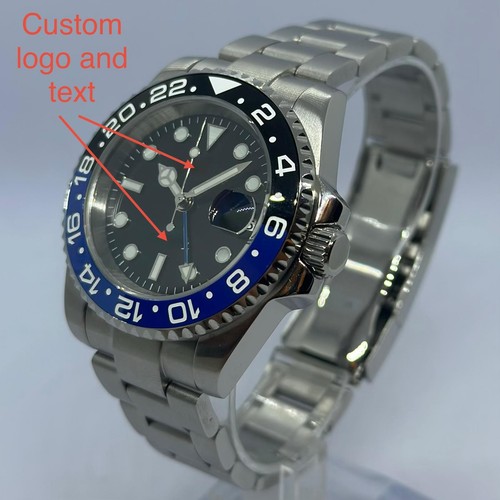 Batman gmt mod seiko - batman, nh35