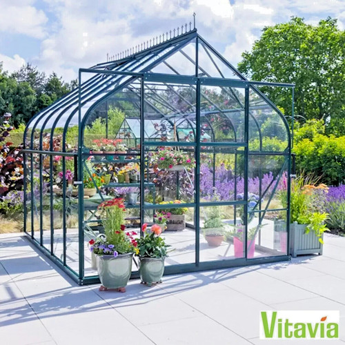 Toughened glass greenhouse - glass,
