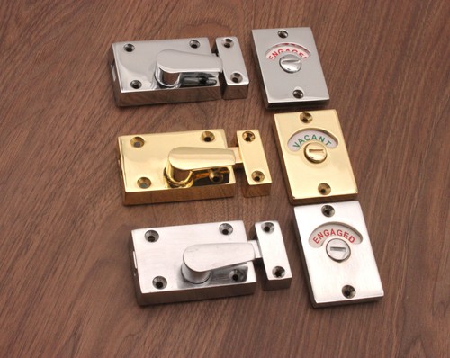 Bathroom indicator bolt latch - bathroom,