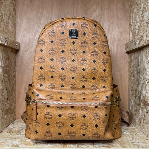 Mcm backpack tan camel brown - mcm,