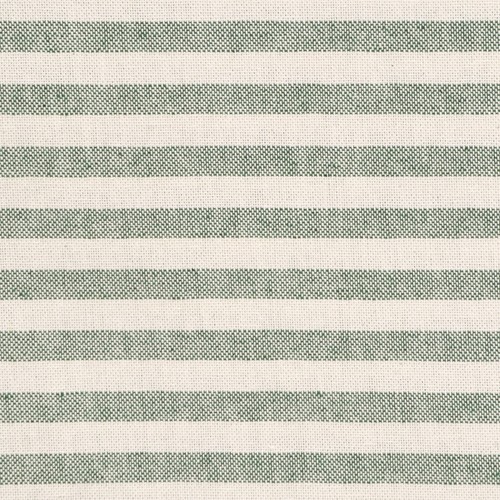 Oxford stripe fabric - fabric, green