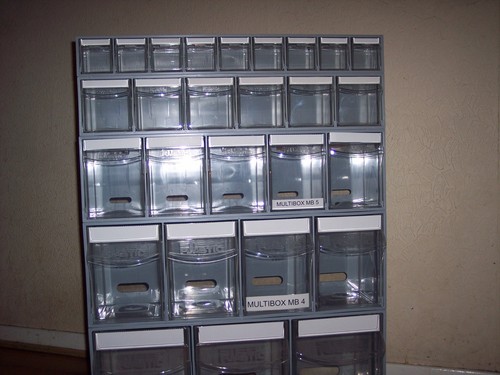 Workshop van tilt bin - tilt,