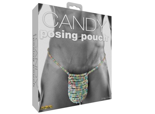 Candy posing pouch male - posing, edible