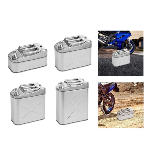 Stainless steel fuel can - steel,