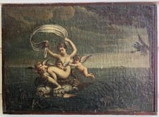 ANTIQUE OIL PAINTING Italian
