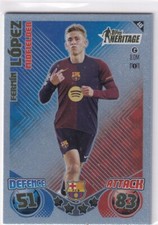 Topps Match Attax Champions League 24/25 Nr. 448 Fermin Lopez Heritage