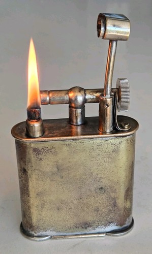 Antique lift arm table lighter - lift,