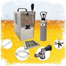 Complete set beer dispenser - JET 30 1-line dry beer dispenser cooler, 30 liter/
