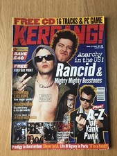 Kerrang # 703 Rancid The Mighty Mighty Bosstones Dropkick Murphys Korn & Posters