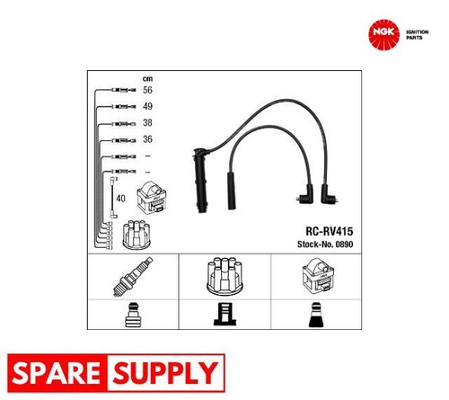 Ignition cable kit - kit, mg